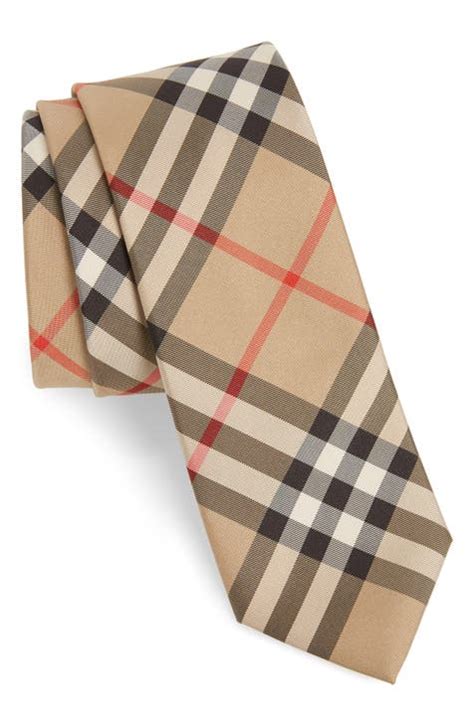 burberry tie men's.